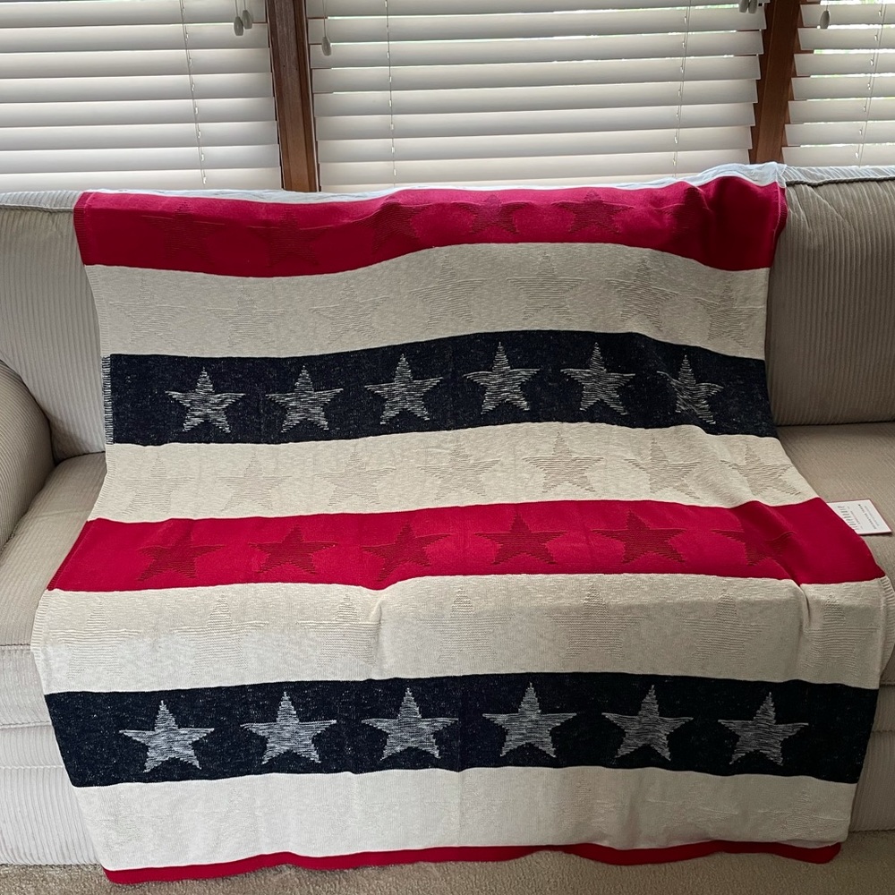 Patriotic Throw